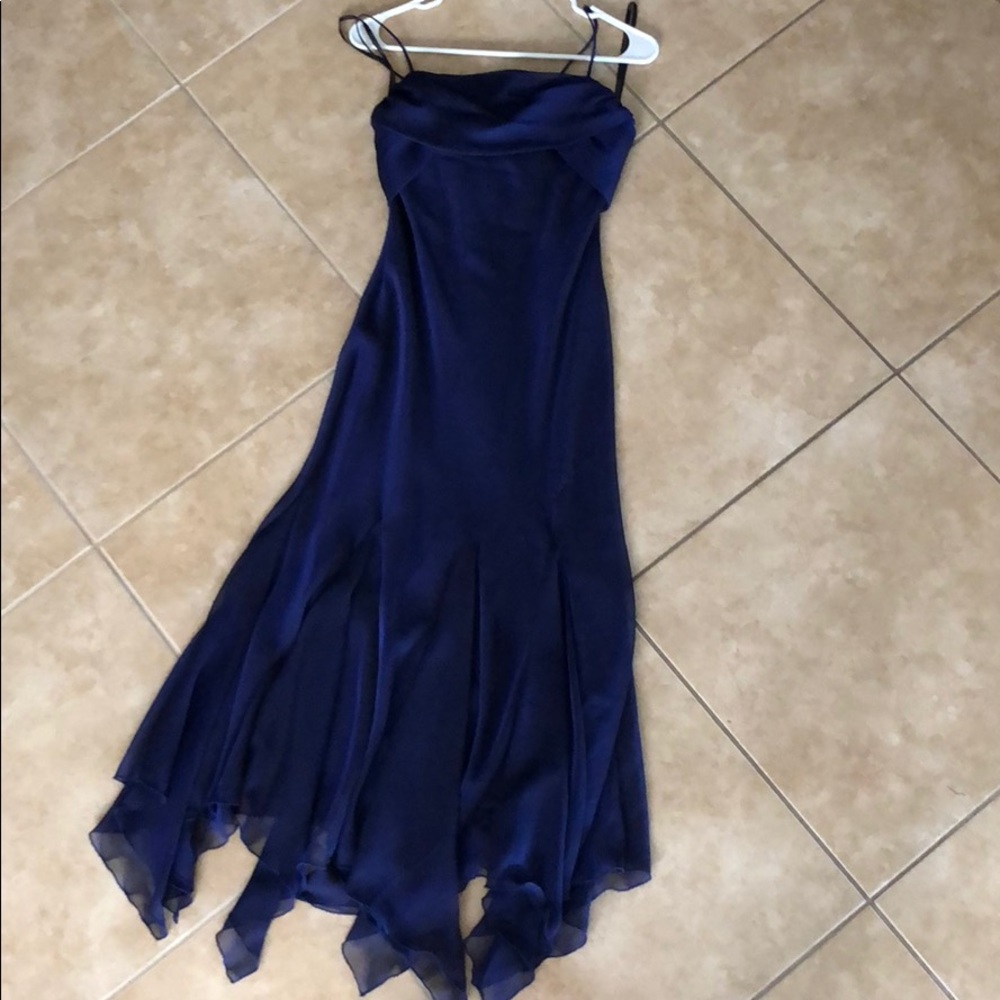 Blue dress